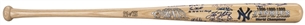 1996-1998-1999 New York Yankees Team Signed Cooperstown Bat Co. Team of the Decade Commemorative Bat With 18 Signatures - LE 21/25 (JSA)